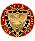 3-Enamel 1" Zipper Pull With Reed College Seal