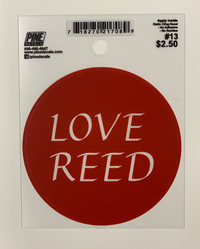 Love Reed Decal