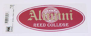 Reed Alumni Decal, 6.75"X3.25" (SKU 1045441117)
