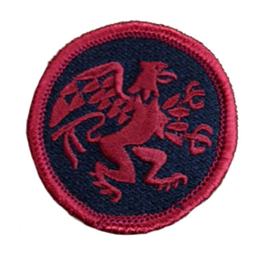 Griffin Patch Embroidered 2" Round (SKU 1065366129)