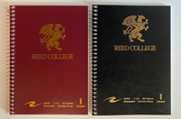 5x7" Spiral Notebook Reed College