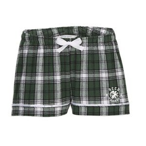 Boxercraft Women's Flannel Shorts Embroidered