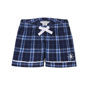 Boxercraft Women's Flannel Shorts Embroidered