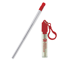 Straw Stainless Steel w/ Brush Cleaner