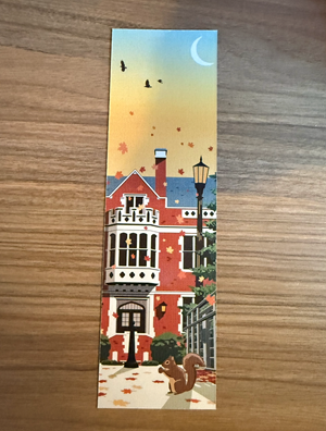 Eliot Hall Fall Bookmark