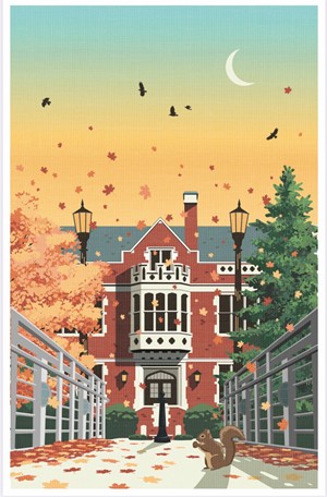Eliot Hall Fall Poster