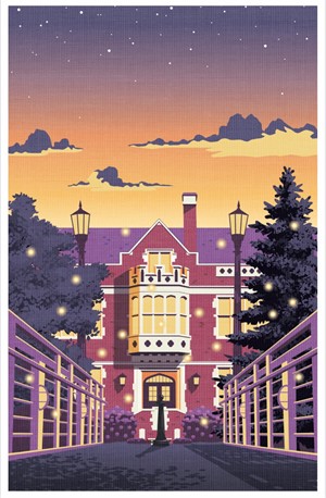 Eliot Hall Summer Poster