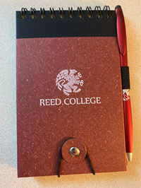 Notepad w/Pen Reed College Griffin