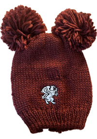 Youth Double Pom Knit Hat
