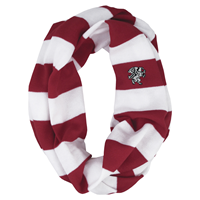 Rugby Striped Infinity Scarf