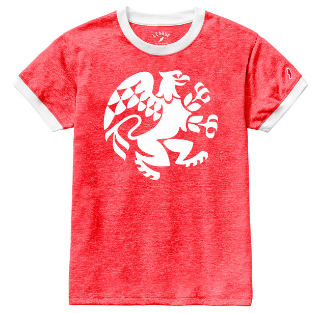 League Phys Ed Ringer Tee w/ Griffin (SKU 1157346356)