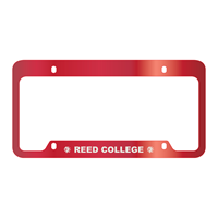 Reed College License Plate Frame (Metal)
