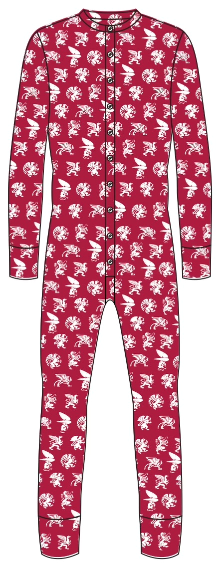 Union Suit with Multi Griffin Print (SKU 1143932569)